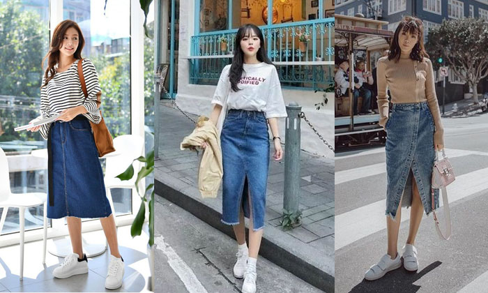 Cách chọn giày đi với chân váy nổi bật hơn